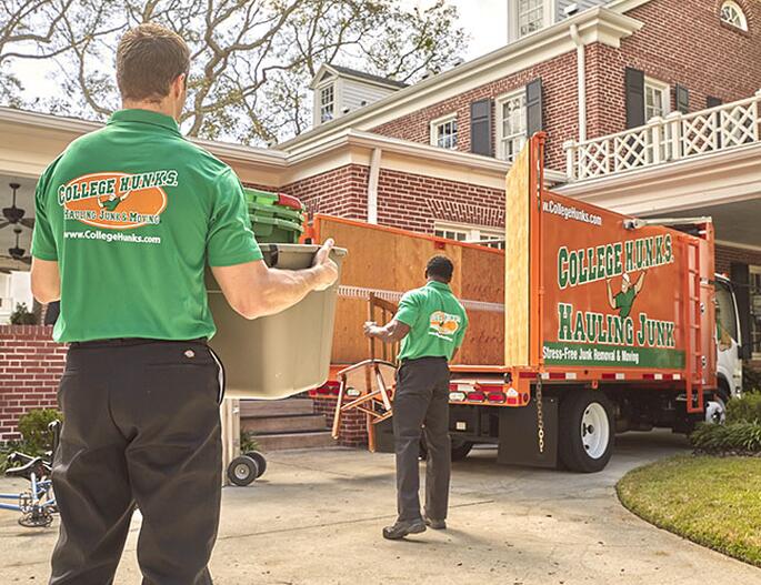 Basement Cleanout & Junk Removal College HUNKS Hauling Junk®